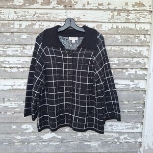 🌟 Coldwater Creek button sweater cardigan size large